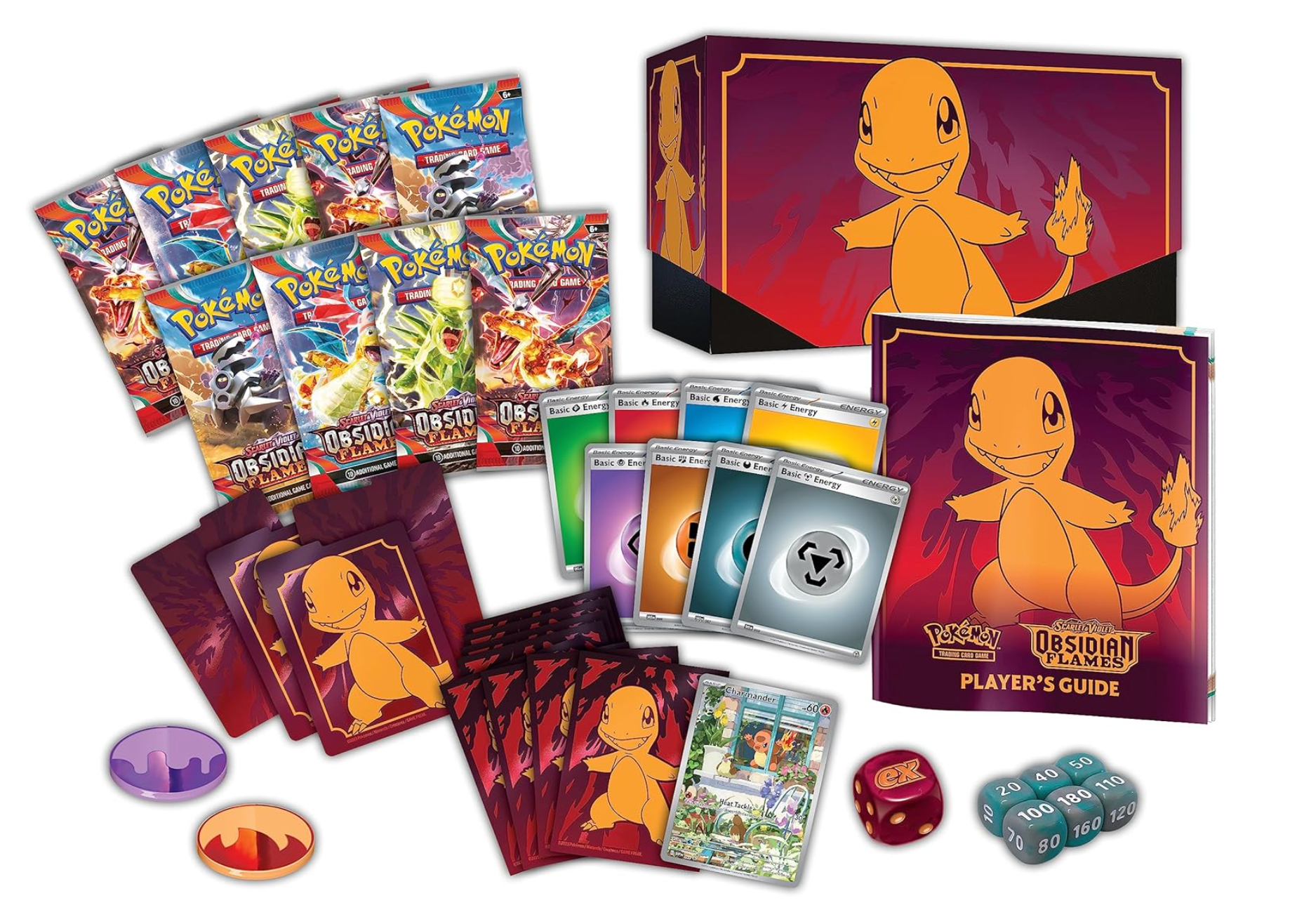 Pokemon Scarlet & Violet 3 Obsidian Flames Elite Trainer Box