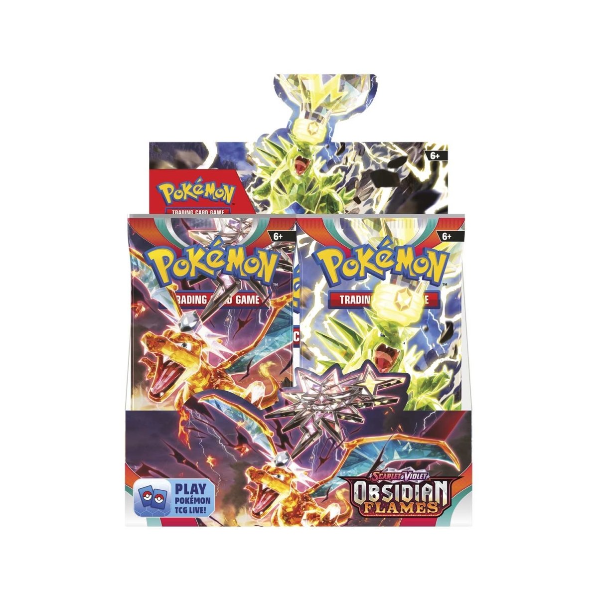 Pokémon TCG: Scarlet & Violet-Obsidian Flames Booster Display Box (36 Packs) - Image 2