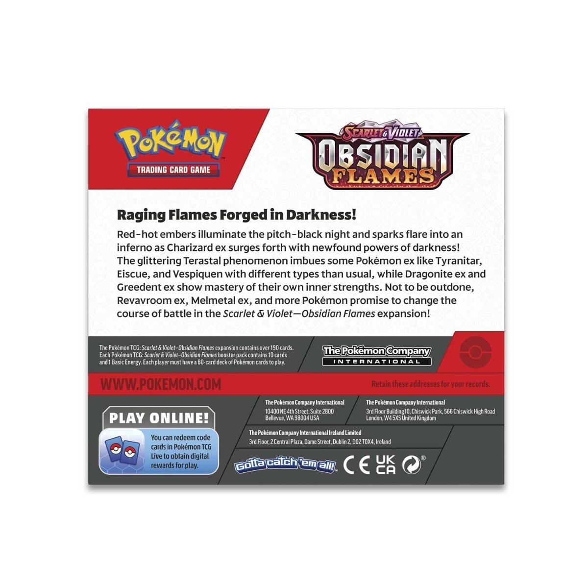 Pokémon TCG: Scarlet & Violet-Obsidian Flames Booster Display Box (36 Packs) - Image 4