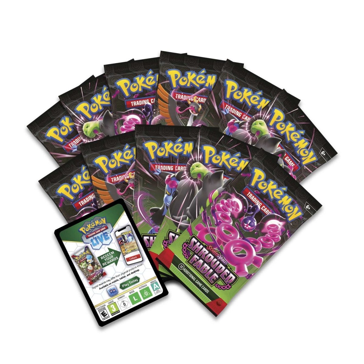 Pokémon TCG: Scarlet & Violet-Shrouded Fable Pokémon Center Elite Trainer Box - Image 4