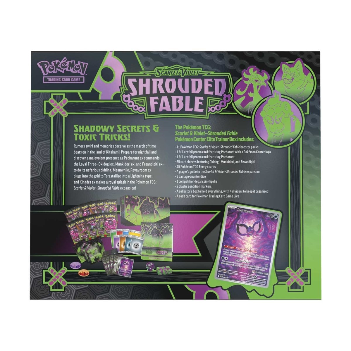 Pokémon TCG: Scarlet & Violet-Shrouded Fable Pokémon Center Elite Trainer Box - Image 10
