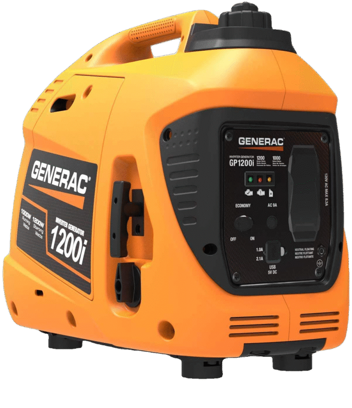 Generac GP1200i 7671 1000w/1200w Gas Inverter Generator New