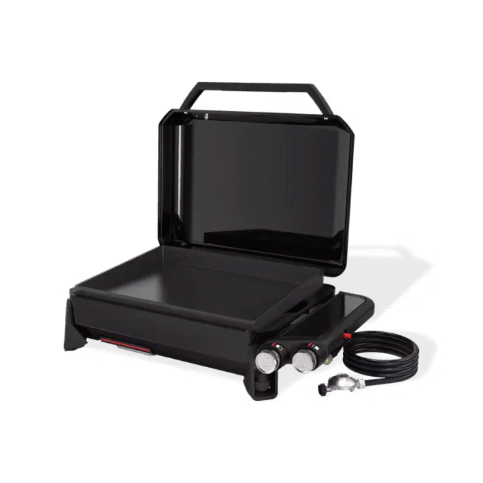 Weber Slate 56cm Gas Plancha Griddle 2 Burner - Image 4