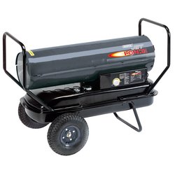 Draper DSH1250 jet force diesel and kerosene space heater, 125,000 BTU/36 KW