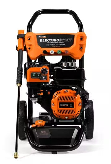Generac 3100 PSI 2.5 GPM Electric Start Gas Pressure Washer 8894 New