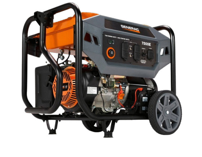 Generac 7718 7500E Generator 7500W/9400W Electric Start Gas Manufacturer RFB