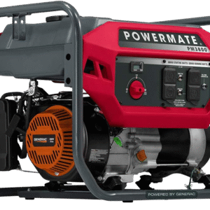 Generac/Powermate PM3800 3000W/3800W Gas Generator New