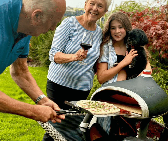 Delivita Diavolo Gas Pizza Oven Navy - Image 9