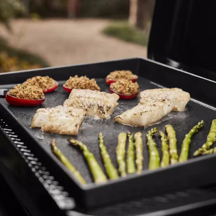 Weber Slate 56cm Gas Plancha Griddle 2 Burner - Image 9