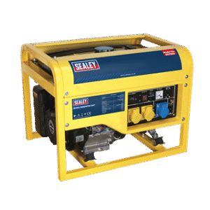 Sealey GG7500 6000W petrol Generator 13hp 4-Stroke Engine 110/230V