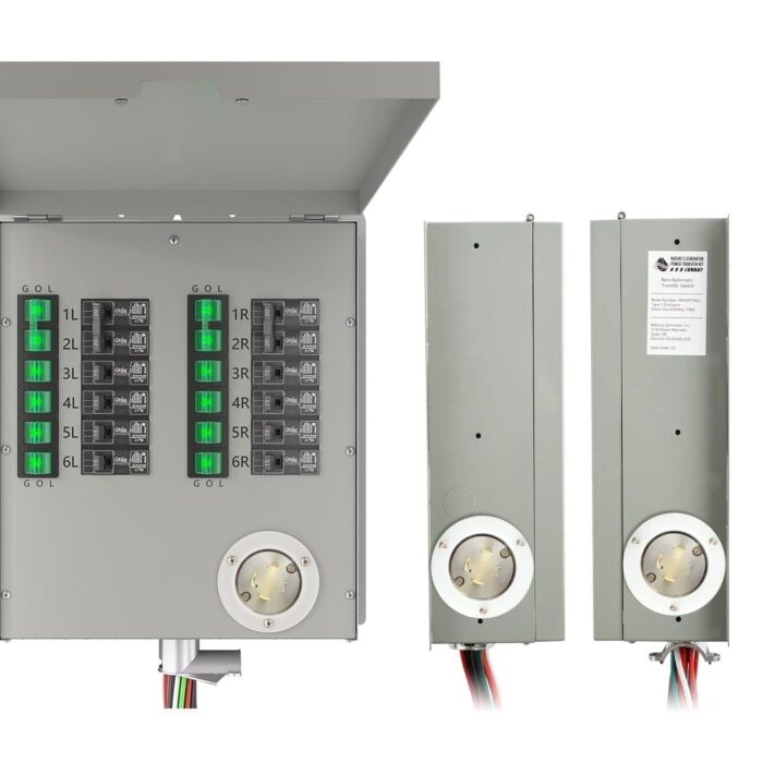 Refurbished - Nature's Generator 12-Circuit 120/240V 30A Non-Automatic Power Transfer Switch
