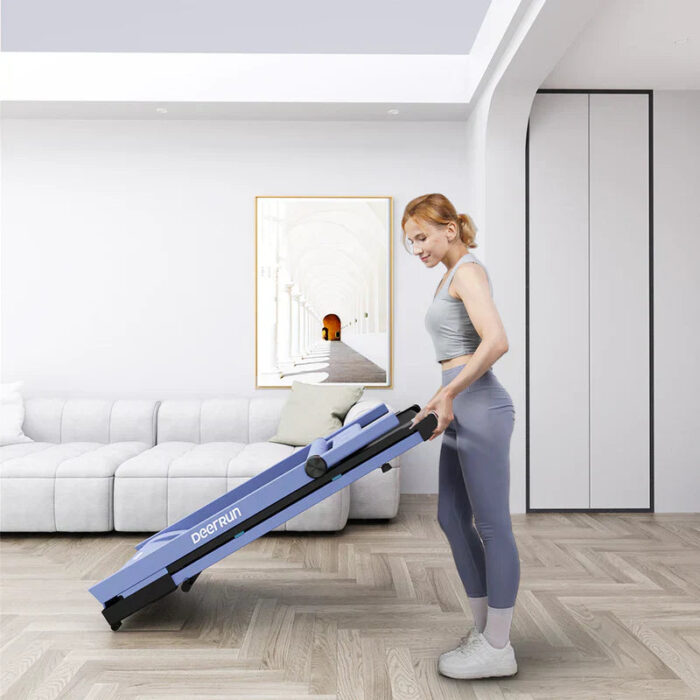 DeerRun A1 Pro Folding Smart Treadmill with 6% Incline - 16 KPH, 158 Kg Capacity