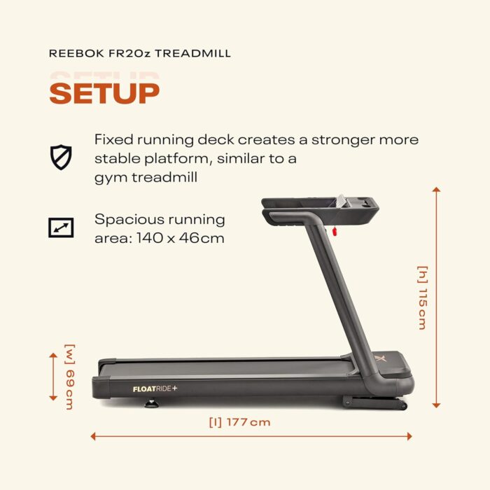 Reebok FR20z Floatride Treadmill - Image 9