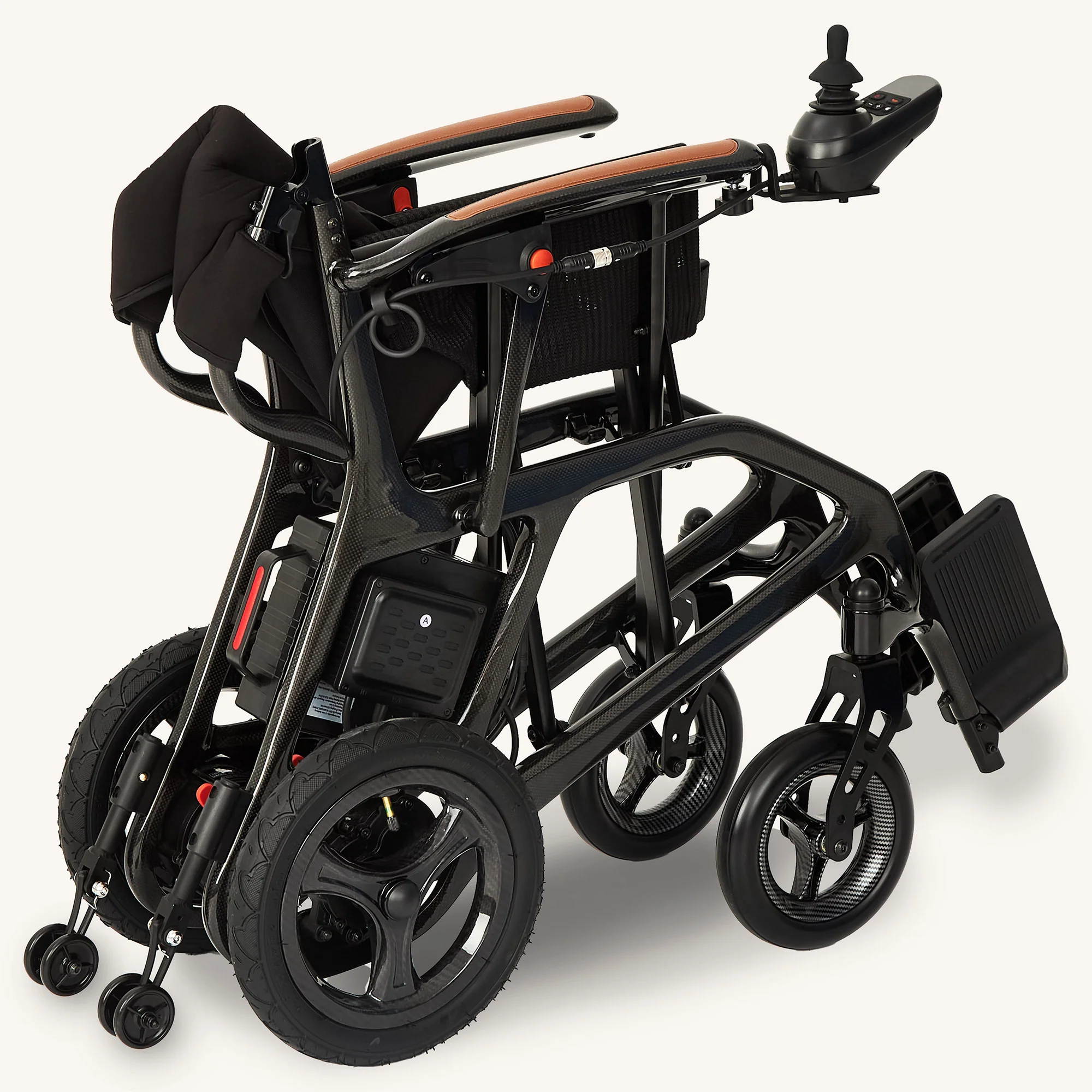 The Halo Carbon Fiber - 12.9kg Airline Friendly Ultra Lightweight Folding Travel Electric Wheelchair - Image 10