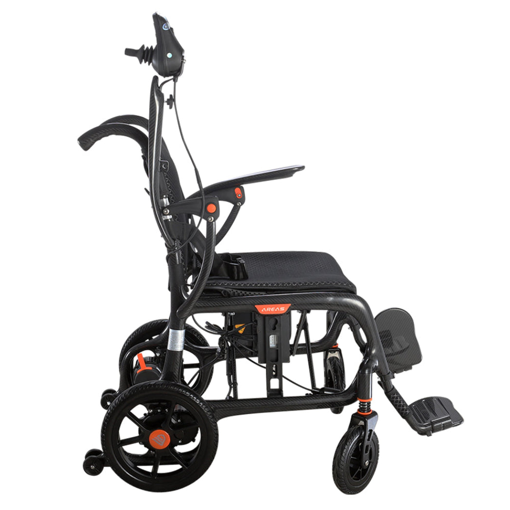 MobilityPlus+ Featherlite Carbon Edition Electric Wheelchair