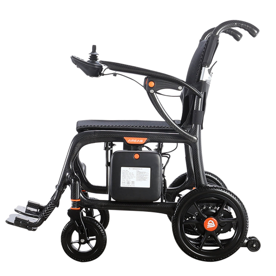 MobilityPlus+ Featherlite Carbon Edition Electric Wheelchair