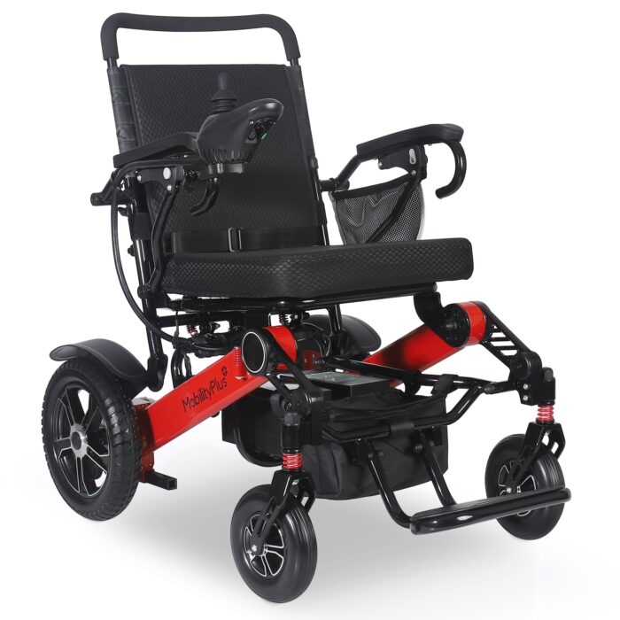 MobilityPlus+ Ultra-Light RangerXL Folding Electric Wheelchair